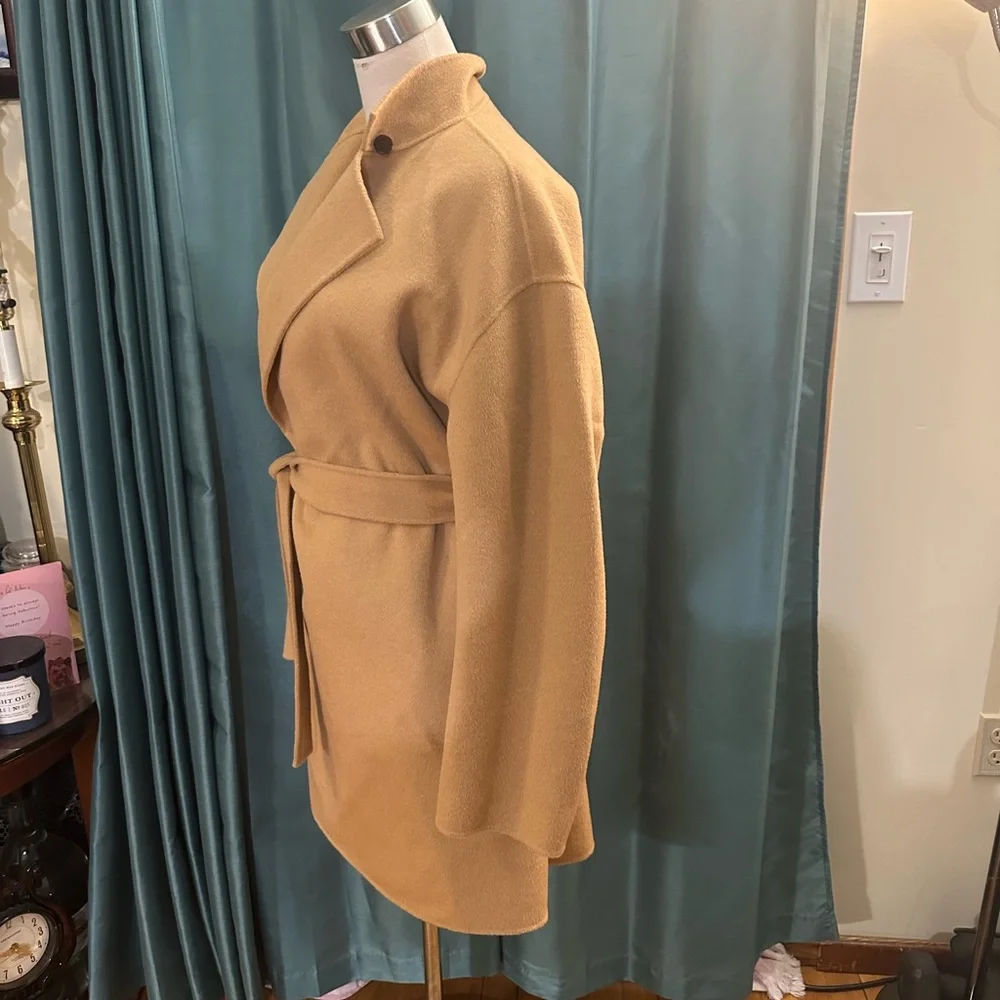 Filippa K NWT Camel Belted Women's Coat - Picture 5 of 6